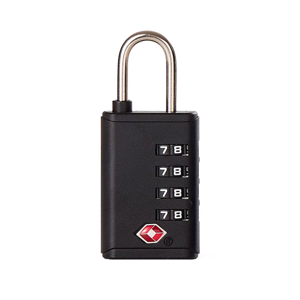Portable Padlock TSA 4 Dial Digit Customs Lock Combination Lock Anti-Theft Lock Safely Code Lock Luggage Lock Protect Security