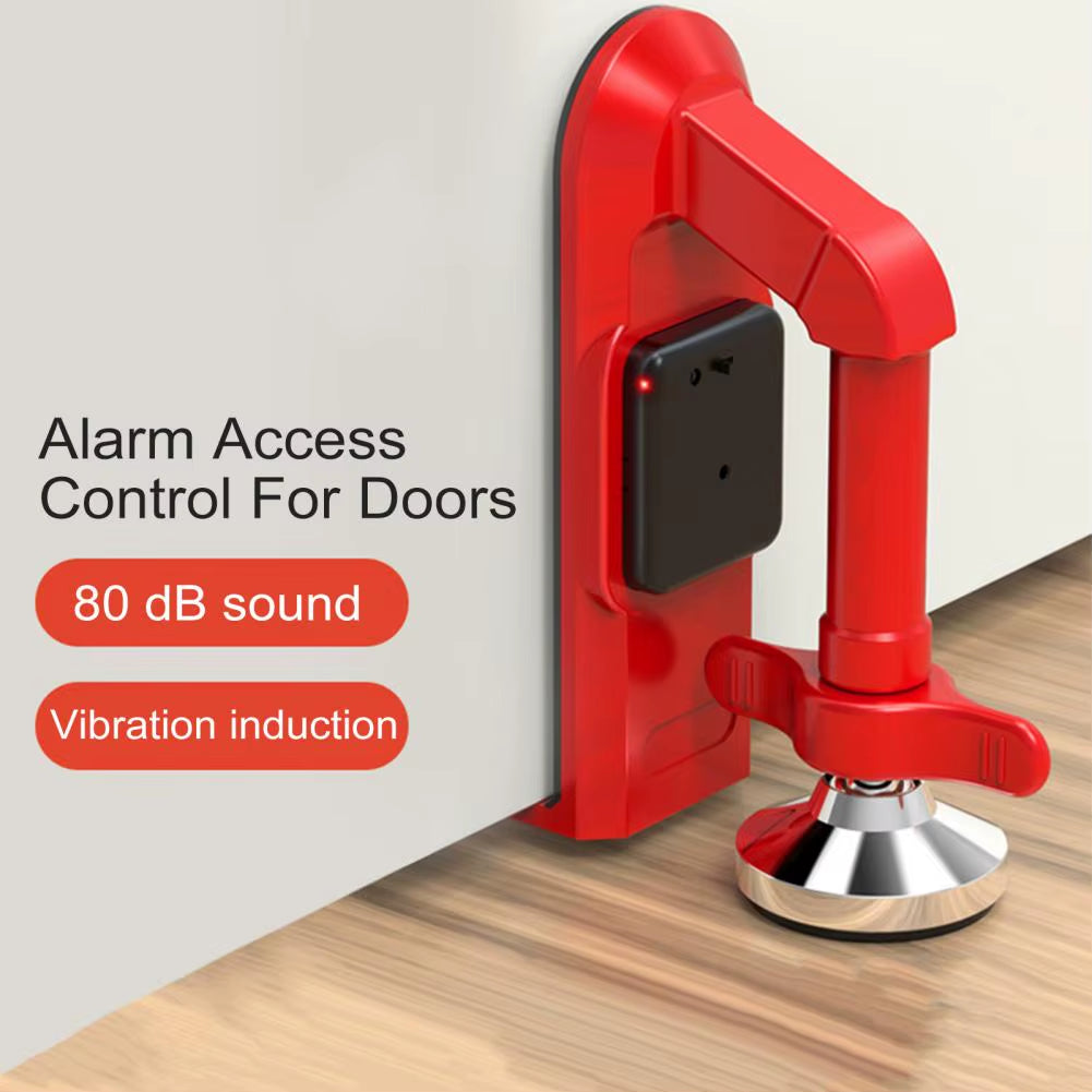 Portable Alarm Door Stopper Alloy Apartment Hotel Travel Security Door Lock Anti-Theft Door Lockdown Security Device