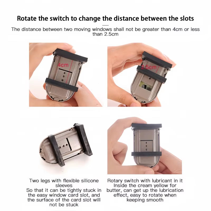 4Pcs Sliding Window Locks Sash Stopper Sliding Door Anti-Theft Lock Adjustable Buckle Windows Stopper Lock Child Safety Limiter