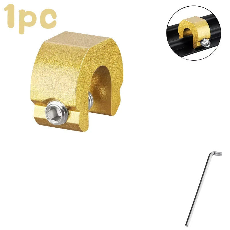 New 3/5/10Pcs Aluminum Alloy Window Lock Stopper Sliding Door Window Limiter Sliding Sash Stopper Anti-Theft Child Safety Locks