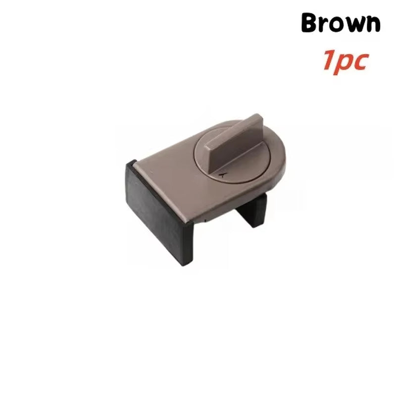 4Pcs Sliding Window Locks Sash Stopper Sliding Door Anti-Theft Lock Adjustable Buckle Windows Stopper Lock Child Safety Limiter