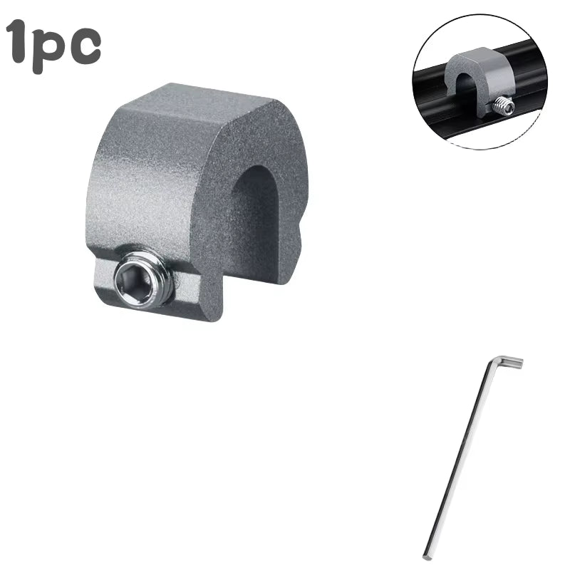 New 3/5/10Pcs Aluminum Alloy Window Lock Stopper Sliding Door Window Limiter Sliding Sash Stopper Anti-Theft Child Safety Locks